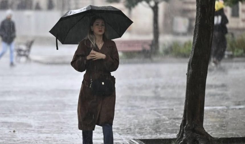 Türkiye'yi yağmur bulutları kapladı! 5 günlük hava durumu