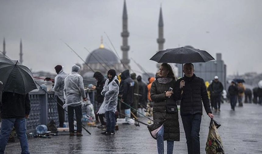 AKOM'dan İstanbul'a uyarı: 5 günlük yağış geliyor!