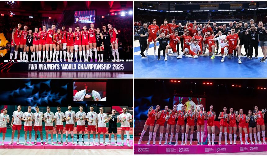 Türk voleybolunda 2025 yılı böyle geçti
