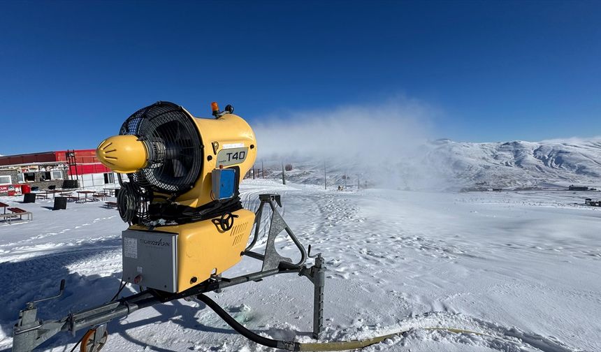 Erciyes kara hasret kaldı: Makinalar devrede!