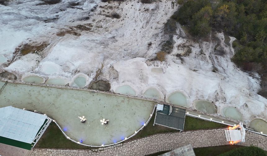 Bolu'nun doğa harikasına kış mevsiminde ziyaretçi gelmiyor