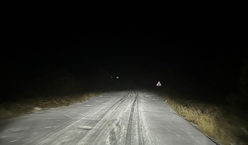 İzmir’e yılın ilk karı düştü