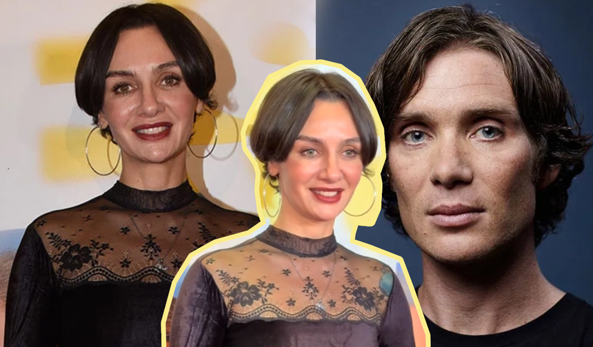 Yeni tarzı olay oldu! Birce Akalay, Cillian Murphy'ye benzetildi