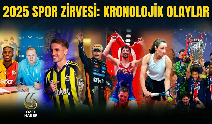 Ay, Ay 2025 özeti: Yıl nasıl başladı, nasıl bitti? İşte sporda tarihi yılın kronolojisi