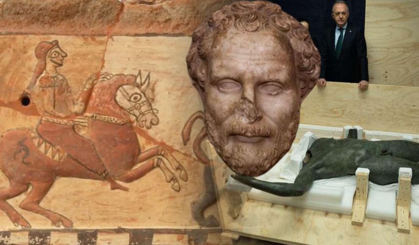 Değeri 8 milyon dolar! 41 eser Türkiye'ye dönüyor: İçlerinde Boubon'un kayıp imparatoru da var