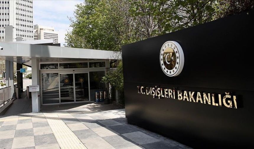 Dışişleri Bakanlığı'ndan açıklama: İsrail güvenlik güçlerinin Filistinlilere yönelik baskısını kınıyoruz