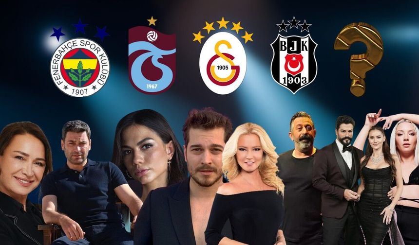 Hangi ünlü hangi takımı tutuyor? Ekranların parlayan yıldızları ve futbol tutkuları