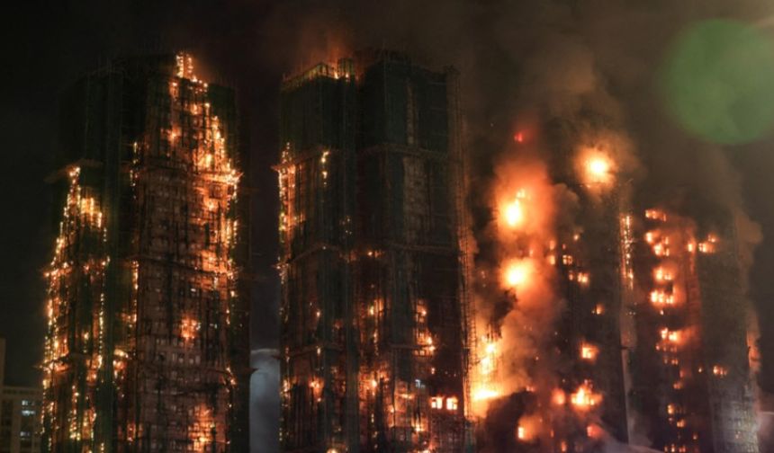 Hong Kong'da 159 kişiyi hayattan koparan yangında skandal iddia!