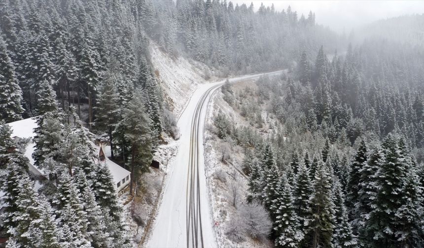 Ilgaz Dağı’nda kartpostallık manzaralar