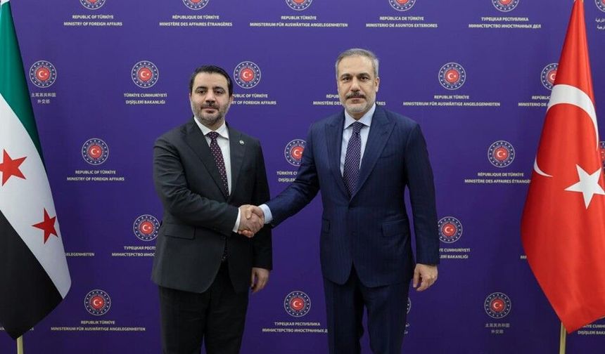 Dışişleri Bakanı Fidan, Suriyeli mevkidaşıyla görüştü