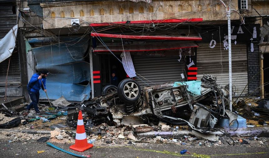 Terörden arındırılan Halep’in Şeyh Maksud mahallesindeki yıkım havadan görüntülendi
