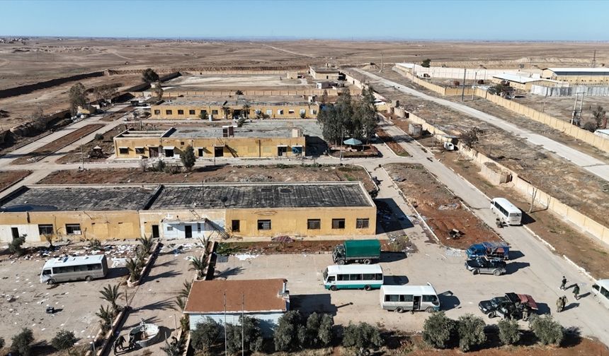 Şeddadi’de DEAŞ’lıların bırakıldığı hapishanenin görüntüleri ortaya çıktı