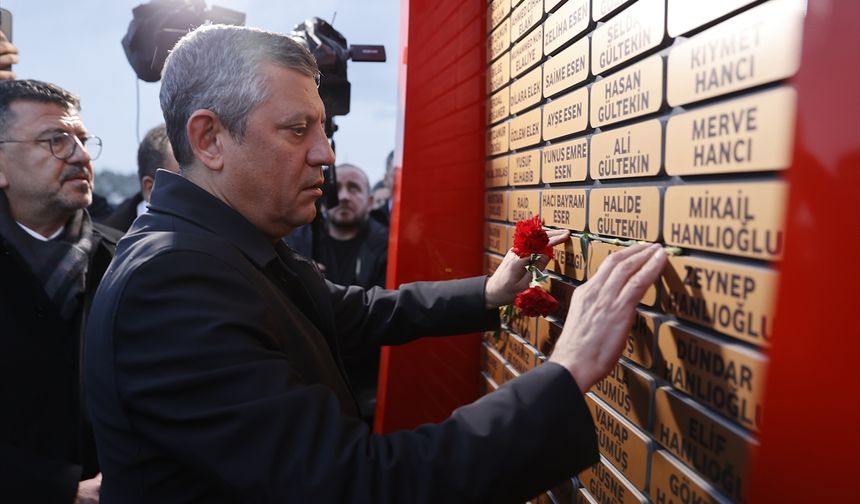 CHP Genel Başkanı Özgür Özel, Malatya'da temel atma törenine katıldı
