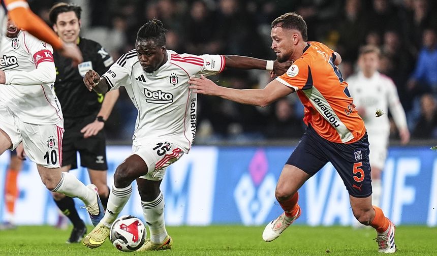 Beşiktaş deplasmanda Başakşehir'i son dakika geçti: 2-3