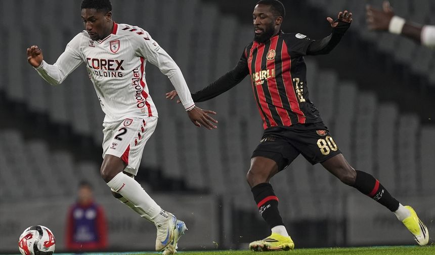 Samsunspor deplasmanda Fatih Karagümrükle yenişemedi: 0-0