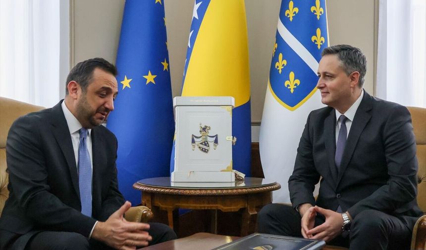 Boşnak lider Becirovic, Türkiye ile ekonomik işbirliğinin güçlendiğini belirtti