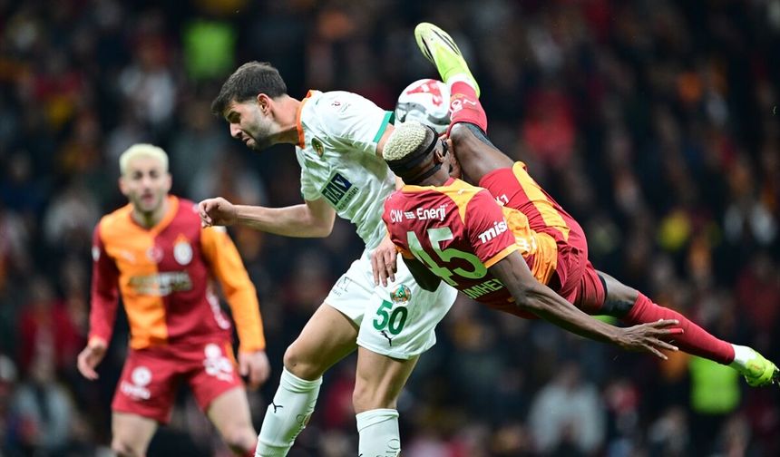 Galatasaray Alanya karşısında hata yapmadı: 3-1