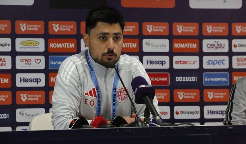 Antalyaspor cephesinde mutluluk: “Net bir skorla kazanmak bizi sevindirdi”