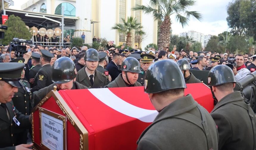 Binbaşı Bolat'a son görev