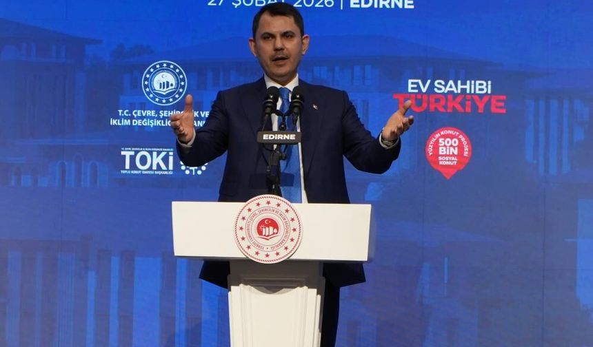 Bakan Kurum: 11 ilimizde eş zamanlı çalışarak bir Avrupa ülkesi büyüklüğündeki alanı yeniden inşa ettik