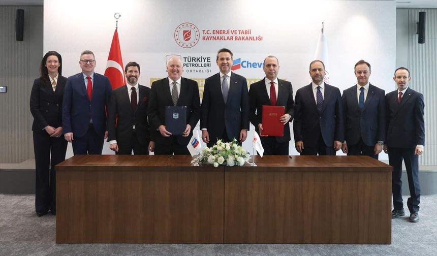 Enerjide yeterlilik için yeni hamle: TPAO ve Chevron imzaları attı