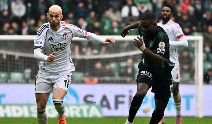 Beşiktaş, Kocaelispor deplasmanında hata yapmadı: 0-1