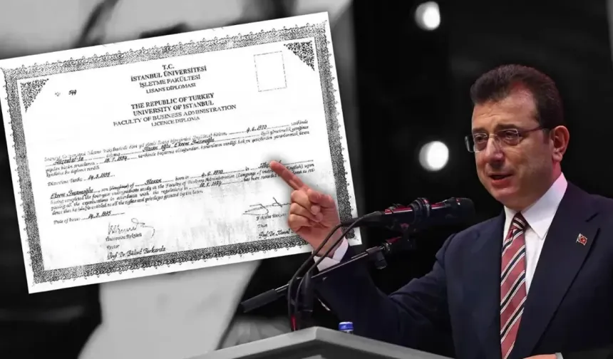 Ekrem İmamoğlu'nun diploma davası ertelendi