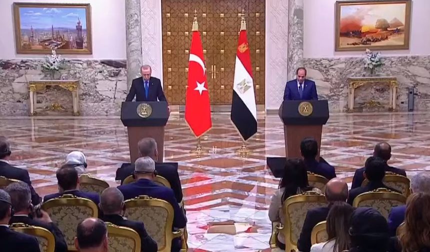 Cumhurbaşkanı Erdoğan: Gazze için Mısır ile birlikte çalışıyoruz