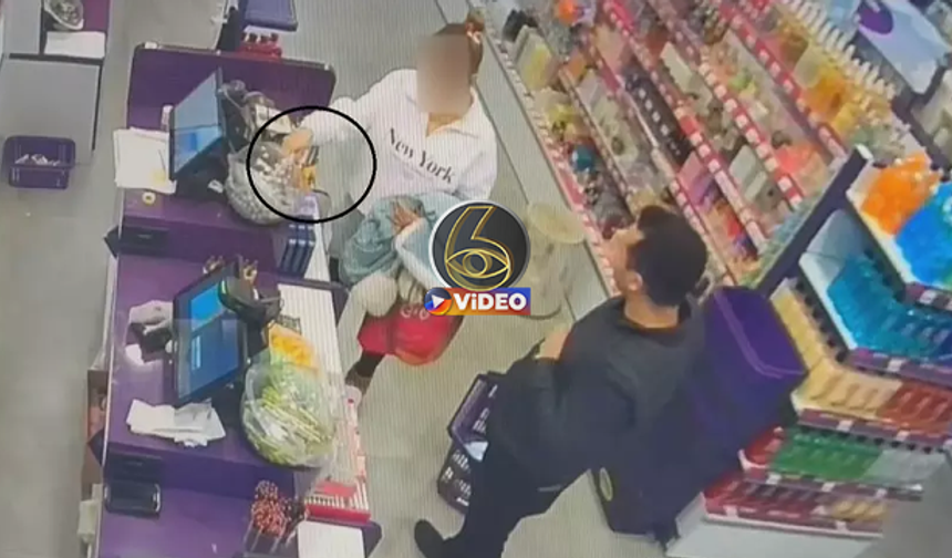 Gratis’te aile boyu vurgun! 1.2 milyon TL’lik hırsızlık kamerada | VİDEO