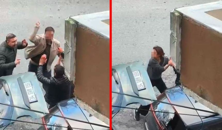 İstanbul'un göbeğinde dehşet anları! Eşinin sevgilisini defalarca bıçakladı