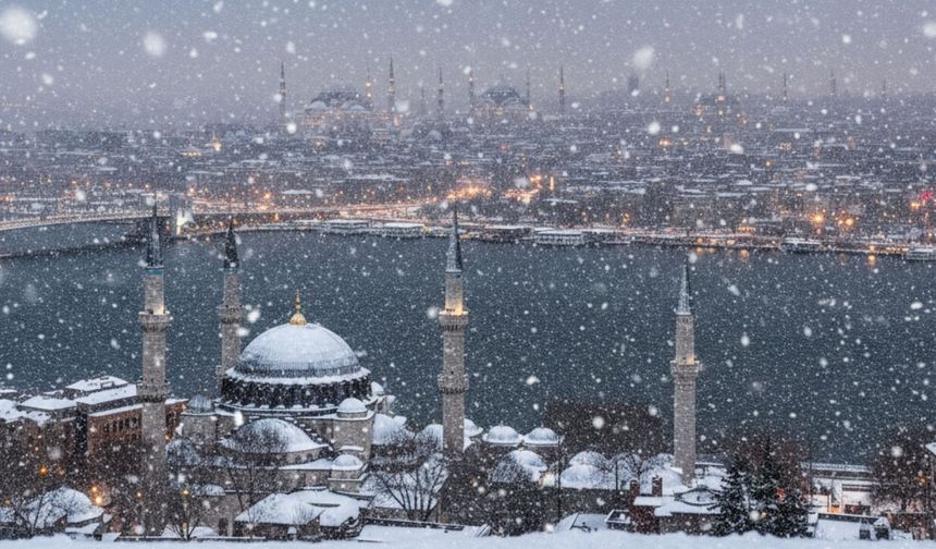 İstanbul Valiliği'nden uyarı! 15 ilçede kar bekleniyor!
