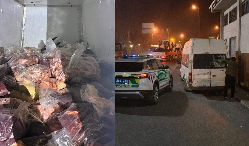 Sakarya'da Ramazan öncesi mide bulandıran görüntüler: 3 ton sakatat ele geçirildi