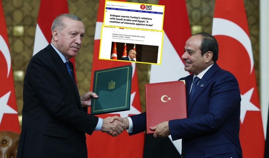 İsrail basınında alarm: Erdoğan'ın ziyaretleri panikletti