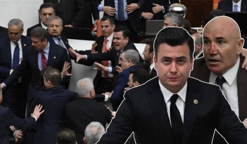 Osman Gökçek ve Mahmut Tanal'ın yumruklu kavgası kare kare görüntülendi