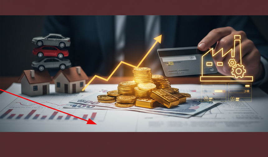 Konut ve taşıt durdu, ihtiyaç patladı: Krediler yastık altına mı giriyor?