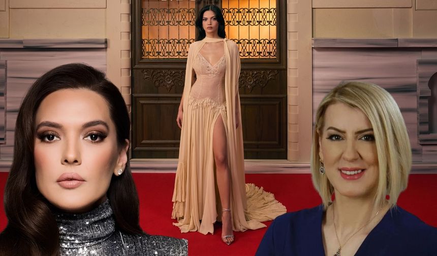 Eylül Lize Kandemir'in kıyafeti galaya damga vurdu!