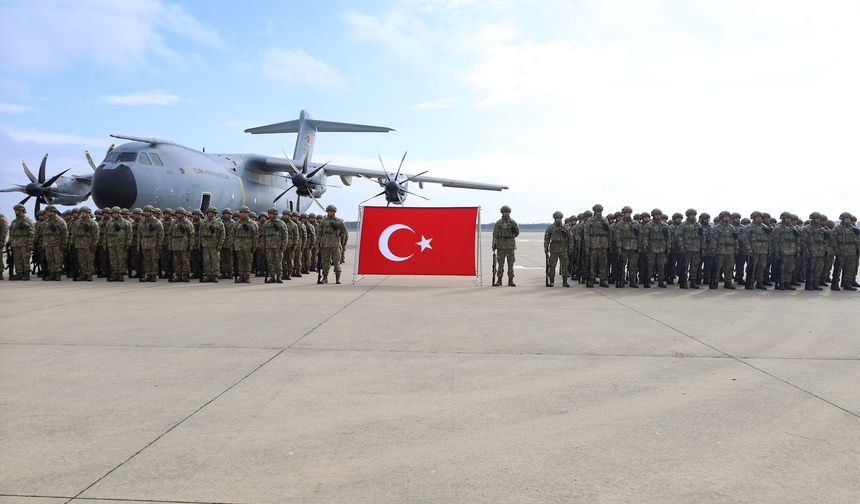 Mehmetçik NATO tatbikatı için Almanya yolunda!
