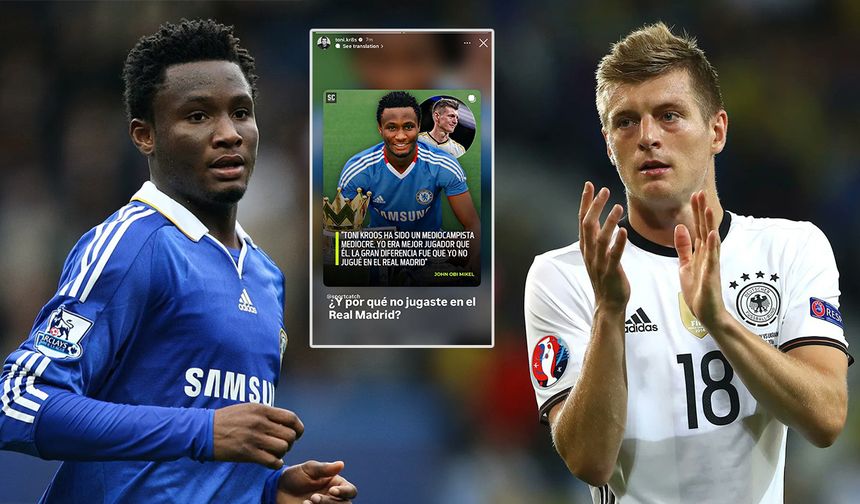 Obi Mikel attı, Toni Kroos karşıladı