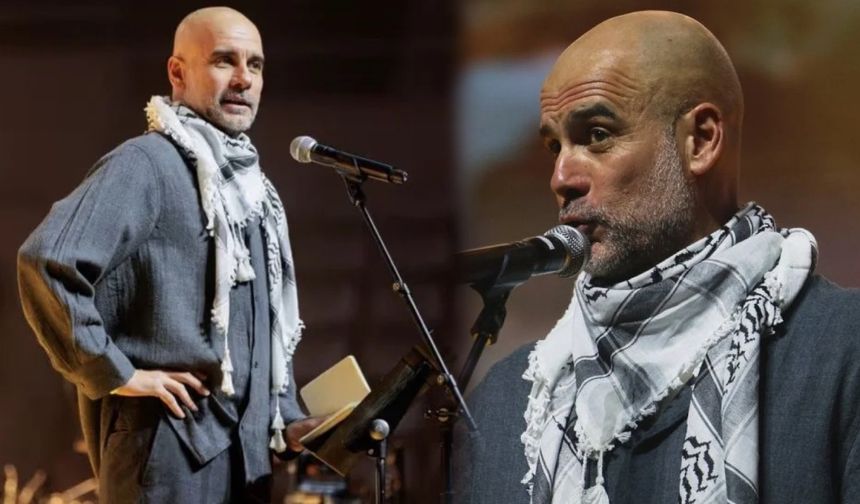 Pep Guardiola'dan Manchester Yahudi Konseyi'ne: Ben Filistinliyim!
