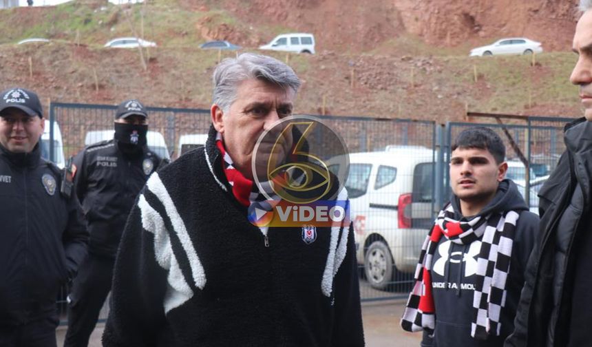 Serdal Adalı Taraftarla Omuz Omuza Stada Geldi I VİDEO