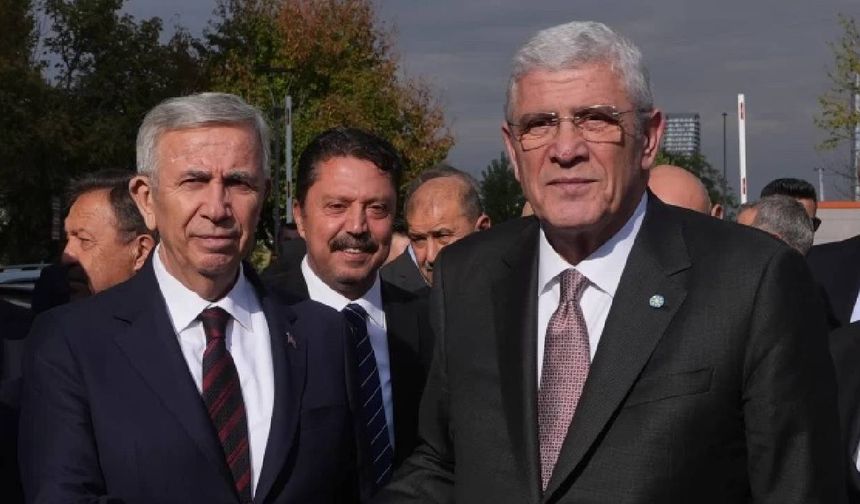 İttifak çalışmaları başladı mı? Mansur Yavaş, Müsavat Dervişoğlu ile görüştü