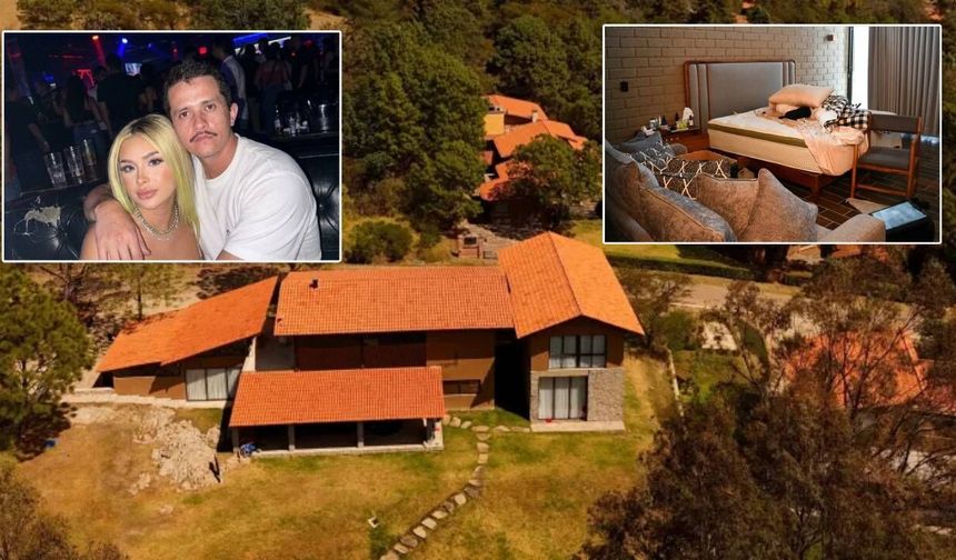 Şok kareler yayınlandı: "Polis baskınından önce El Mencho'nun lüks sığınağı"