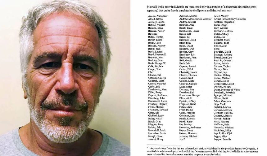 Karanlık liste artık sır değil: Epstein adasına kimler gitmiş kimler!