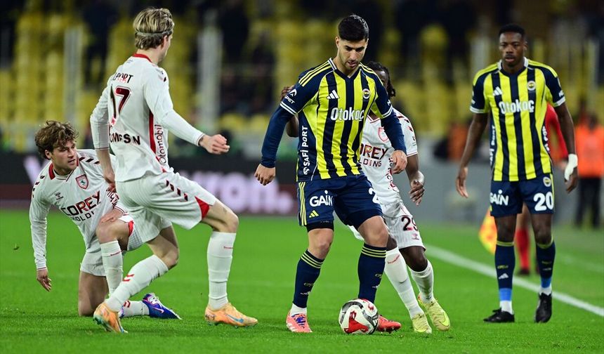 Fener Samsun'u son nefeste yıktı: 3-2