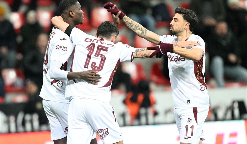Trabzonspor Kayseri’yi rahat geçti: 1-3