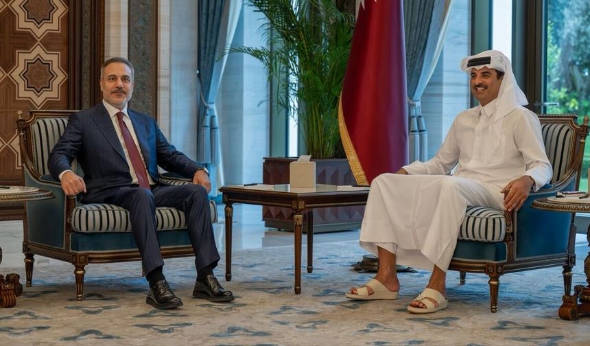 Bakan Fidan Katar'da: Sivilleri hedef alan saldırıları kınıyoruz