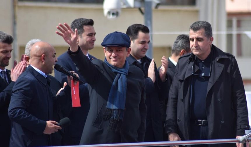 CHP Genel Başkanı Özel: Karaman'da da Türkiye'de de mutlaka birinci parti olacağız