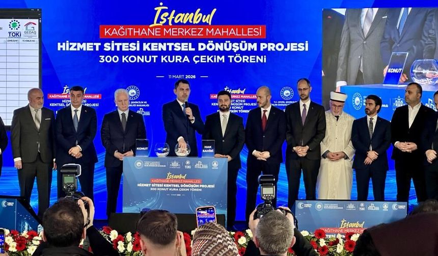 '500 Bin Sosyal Konut' projesinin İstanbul kura çekimleri için tarih belli oldu