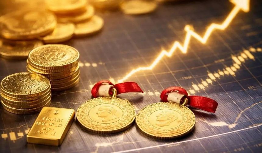 Altın fiyatlarında yükseliş sürüyor: Gram altın 10 günün zirvesinde!