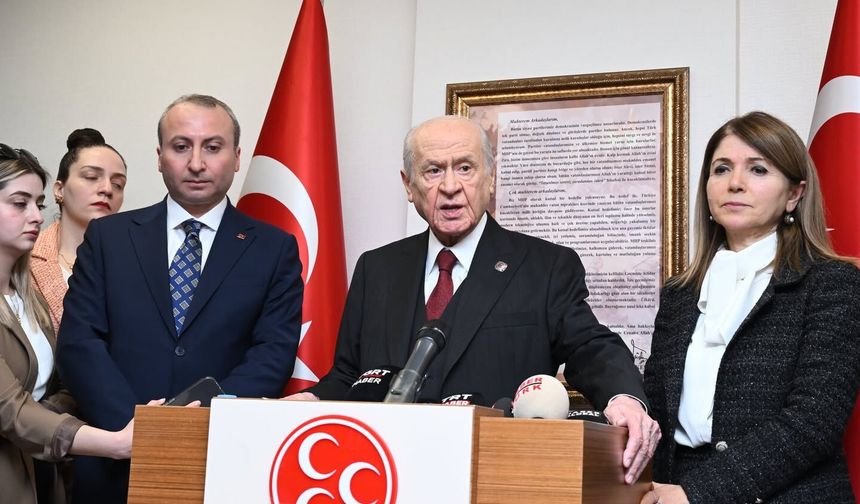 Bahçeli istifa eden Yönter hakkında konuştu: Küskünlük yok!